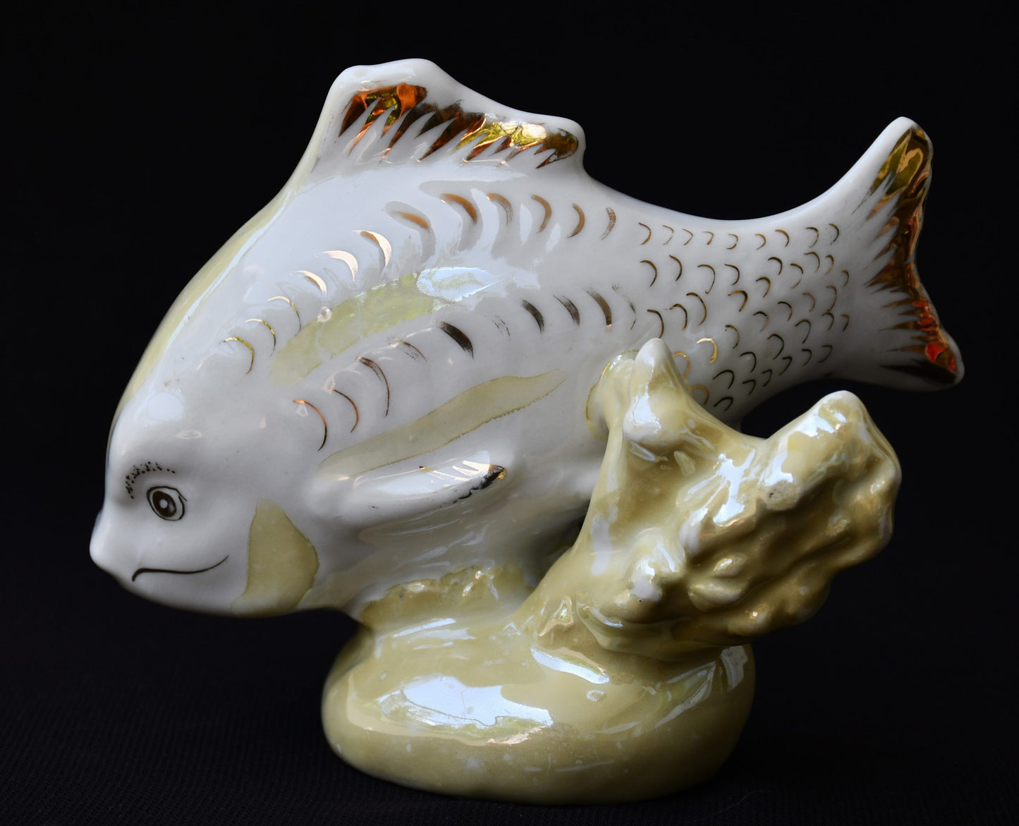 Съветски порцелан - "Риба" - Дулевский фарфоровый завод