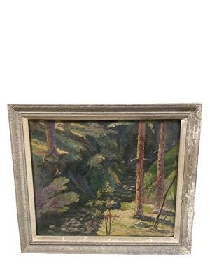 Картина масло, платно в рамка