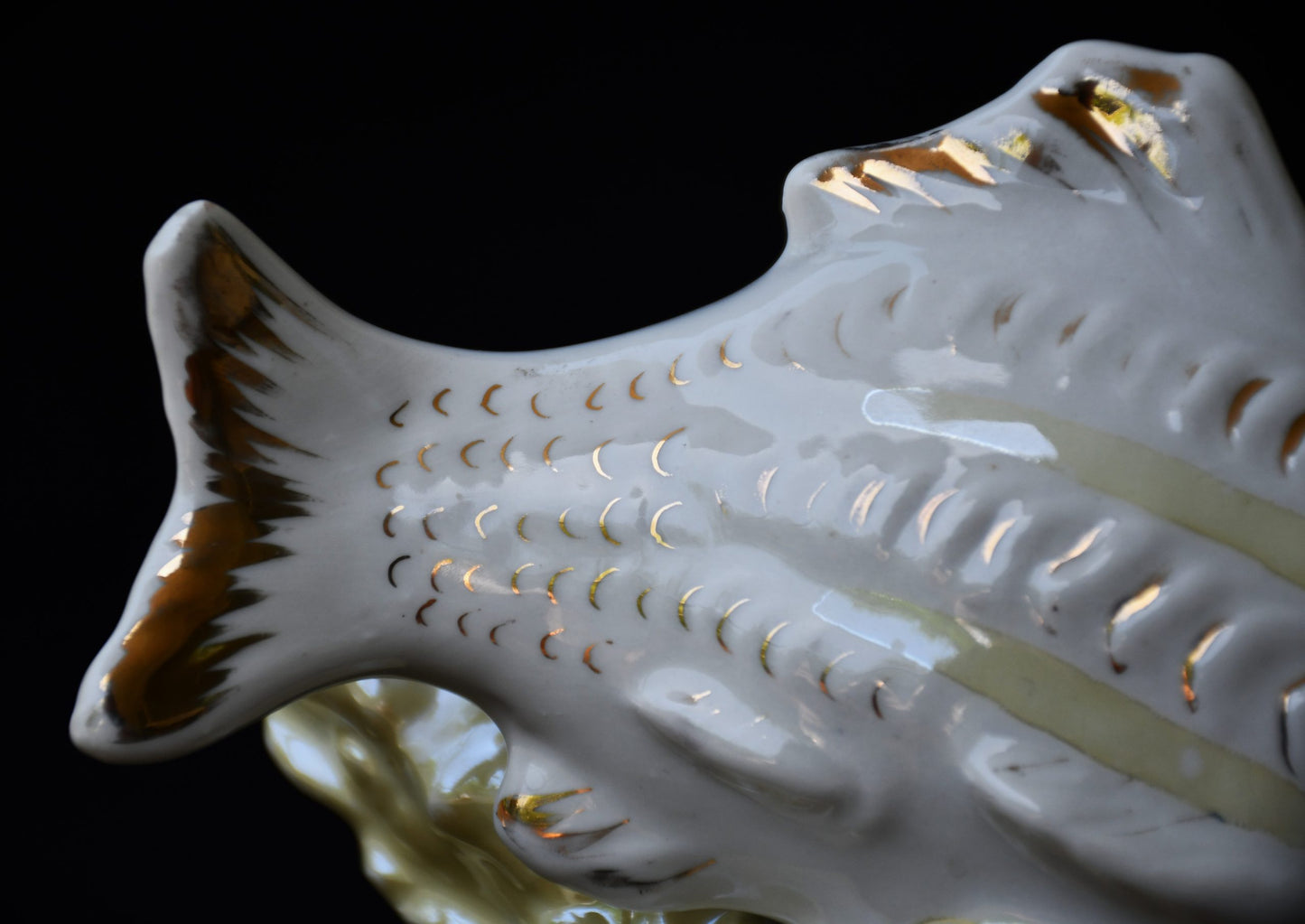 Съветски порцелан - "Риба" - Дулевский фарфоровый завод