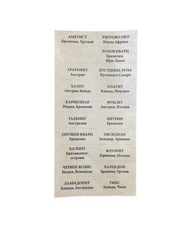 Скъпоценни камъни от колекция: Съкровищата на земята