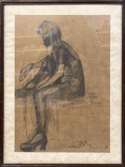 Картина графика на фазер с рамка и стъкло-Венцислав Танев