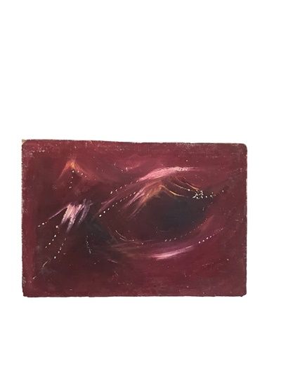 Картина масло, картон