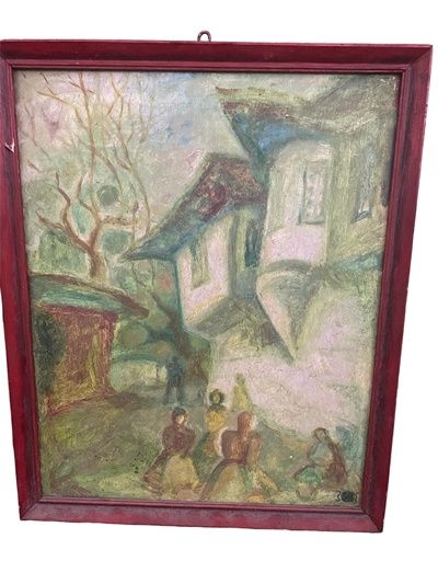 Картина масло, фазер