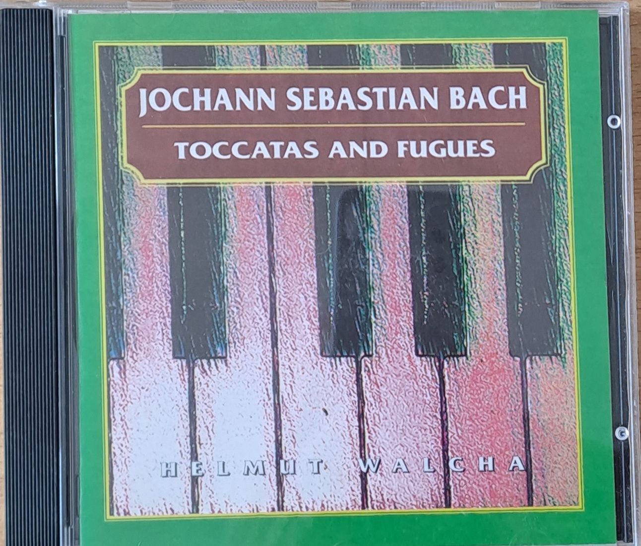 Jochann Sebastian Bach: Toccatas and Fugues 1-CD