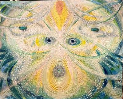 Картина масло върку платно