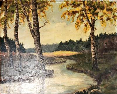 Картина масло върху дъска