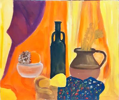 Картина върху фазер, масло