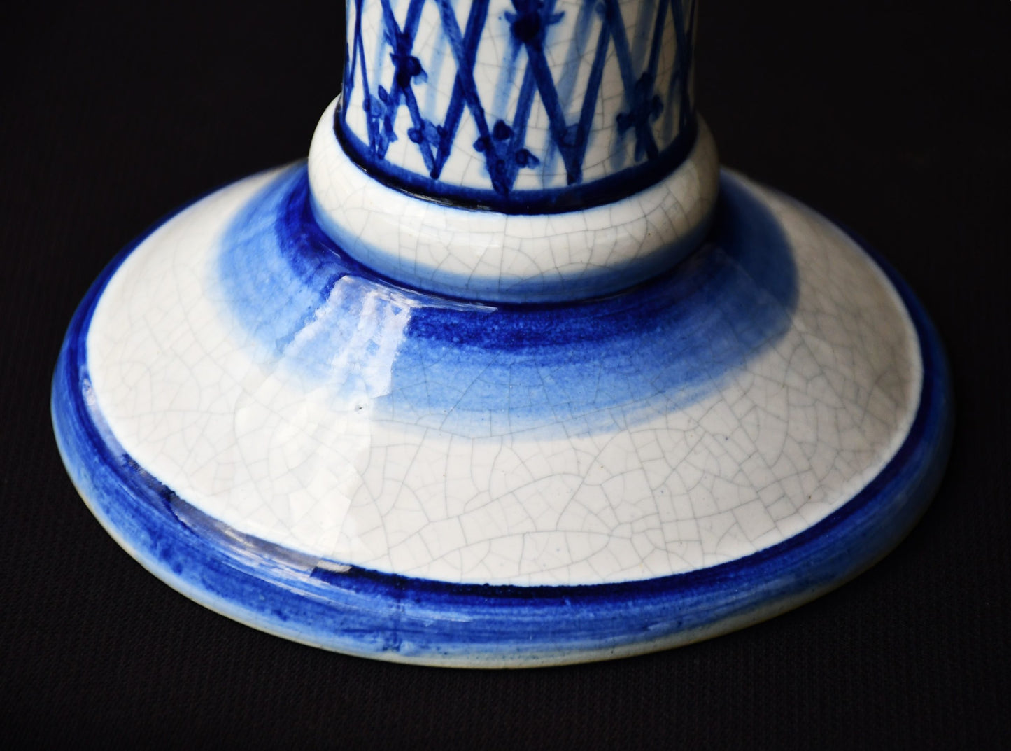 Свещник на Гжел