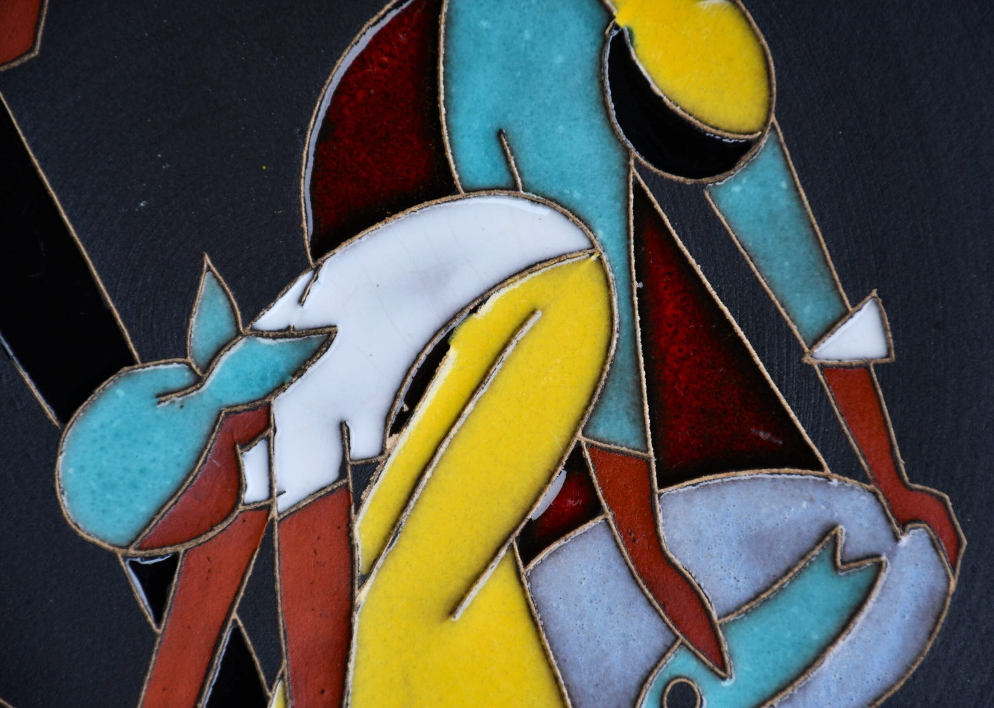 Декоративна чиния "Рибари"