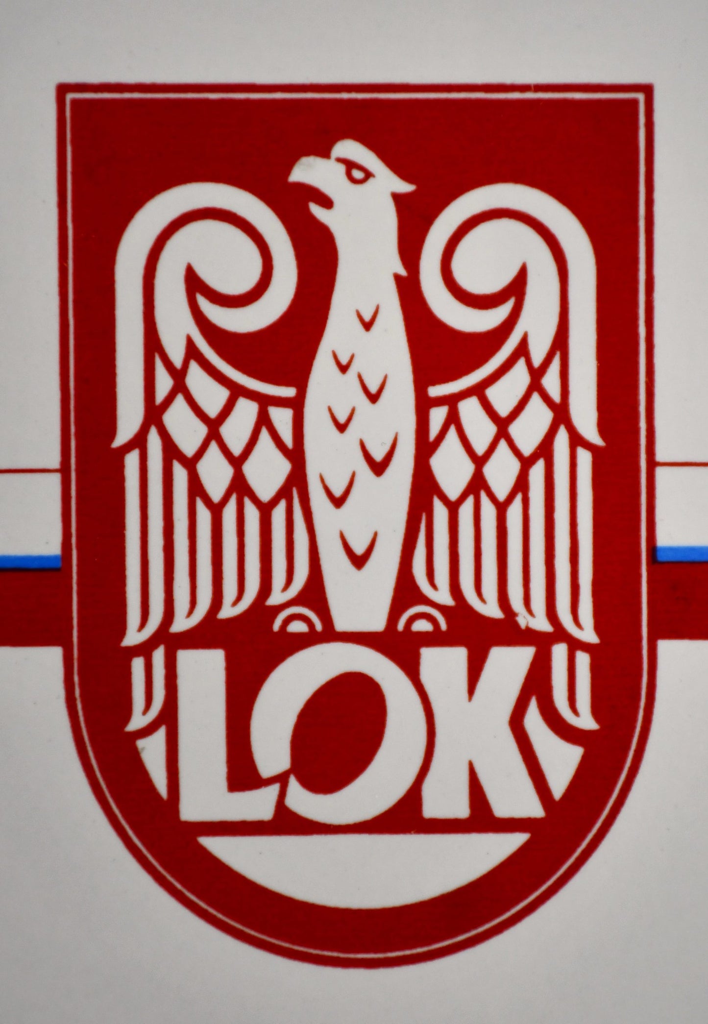 Историческа чиния на Liga Obrony Kraju