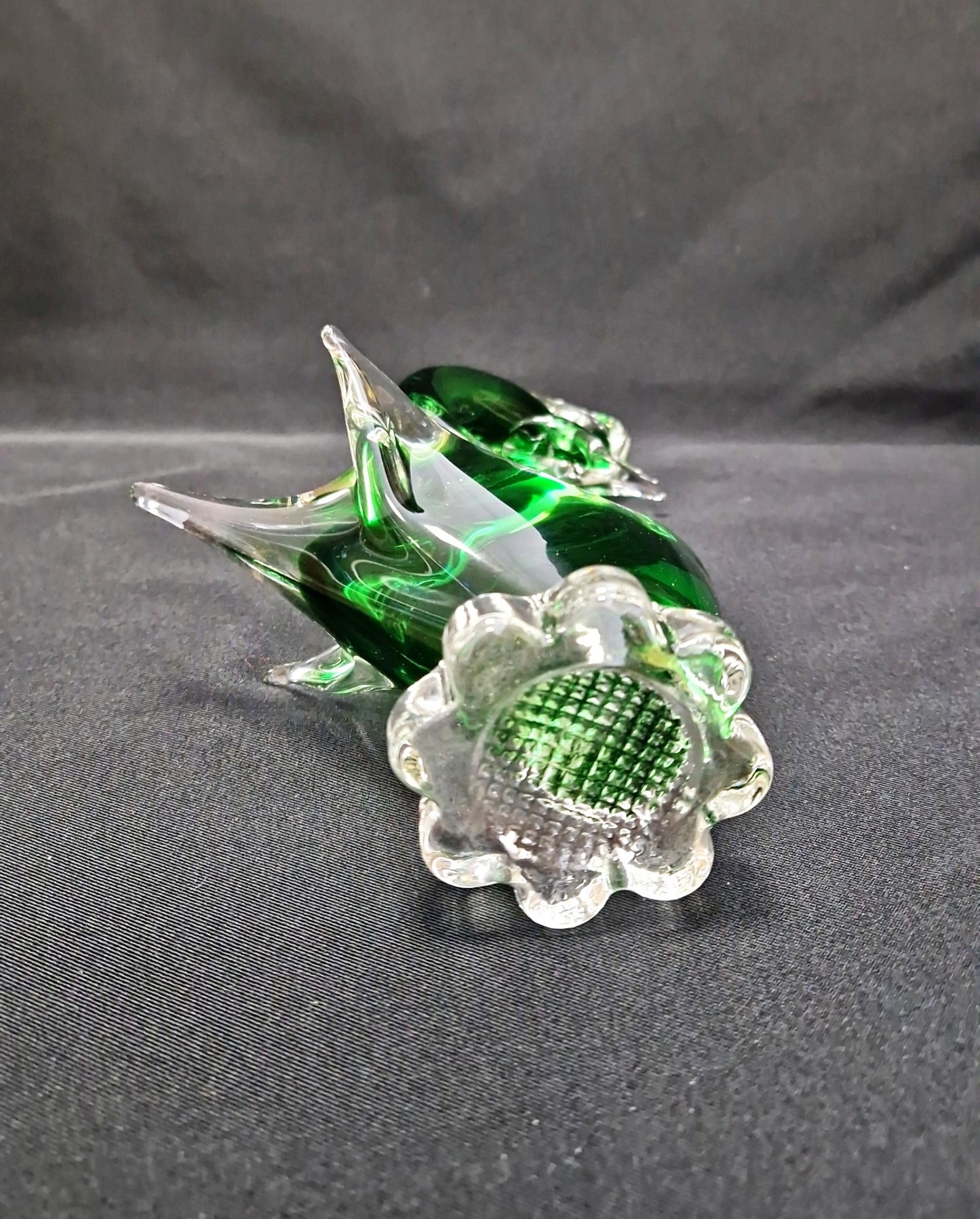 Статуетка птица - стъкло