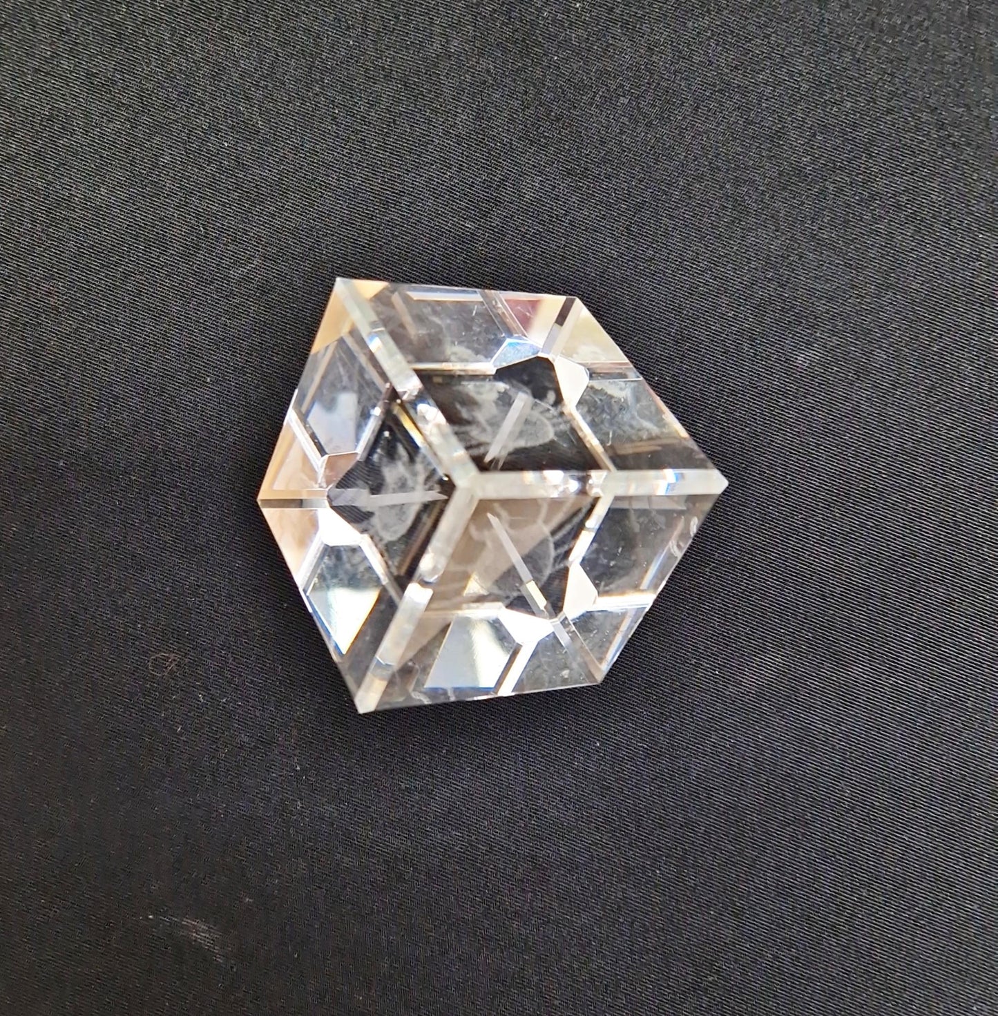 Статуетка рак - стъкло