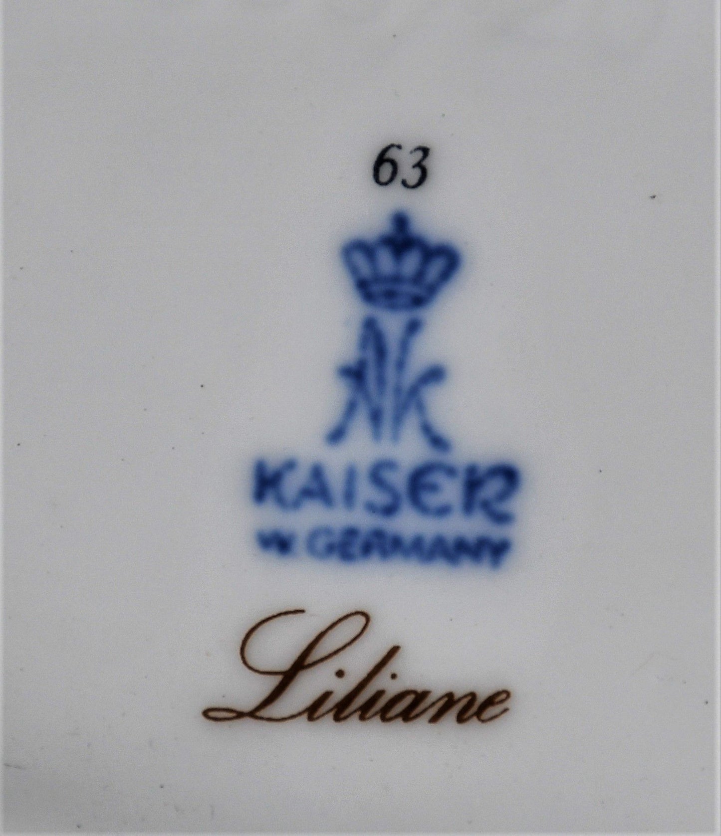 Ръчно рисувана порцеланова ваза AK Kaiser