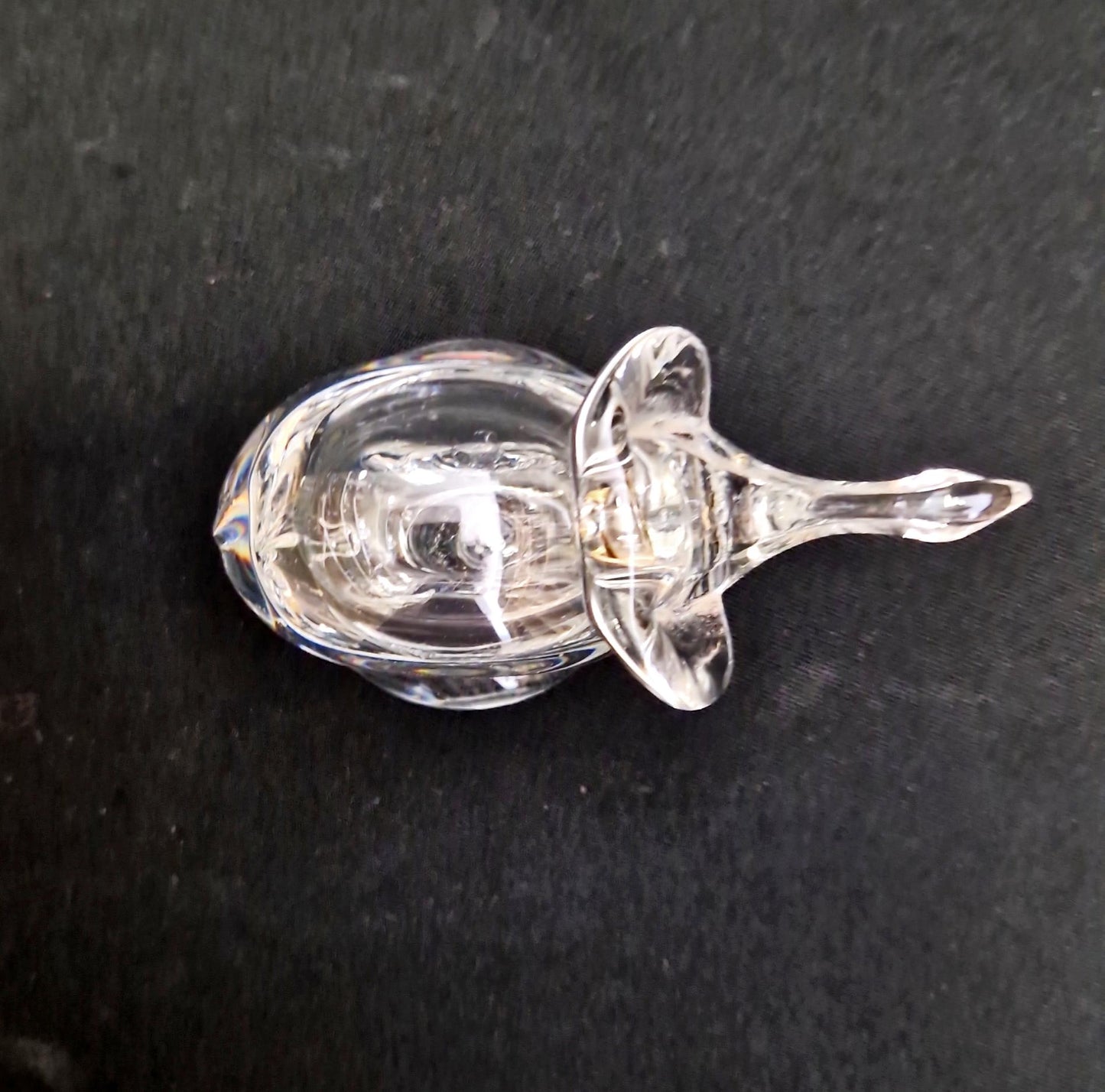 Статуетка слонче - стъкло