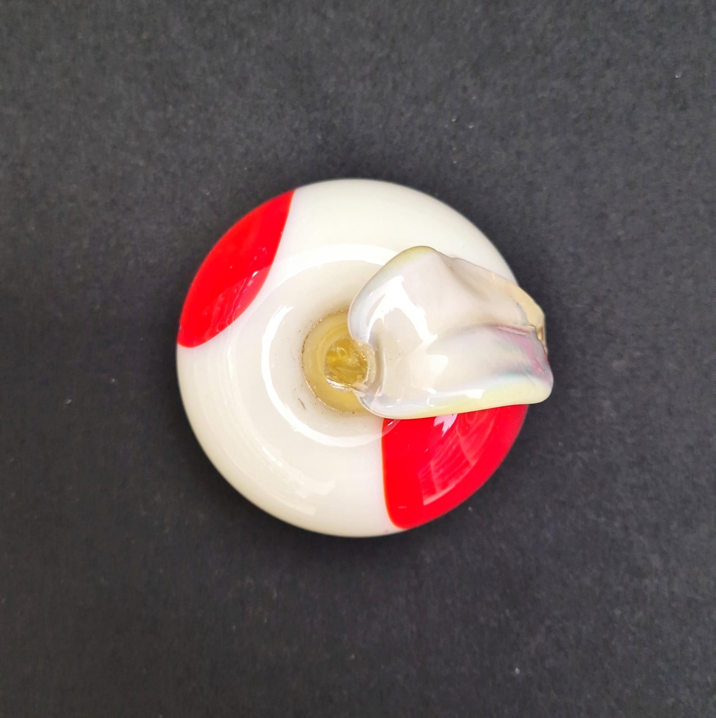 Статуетка ябълка - стъкло