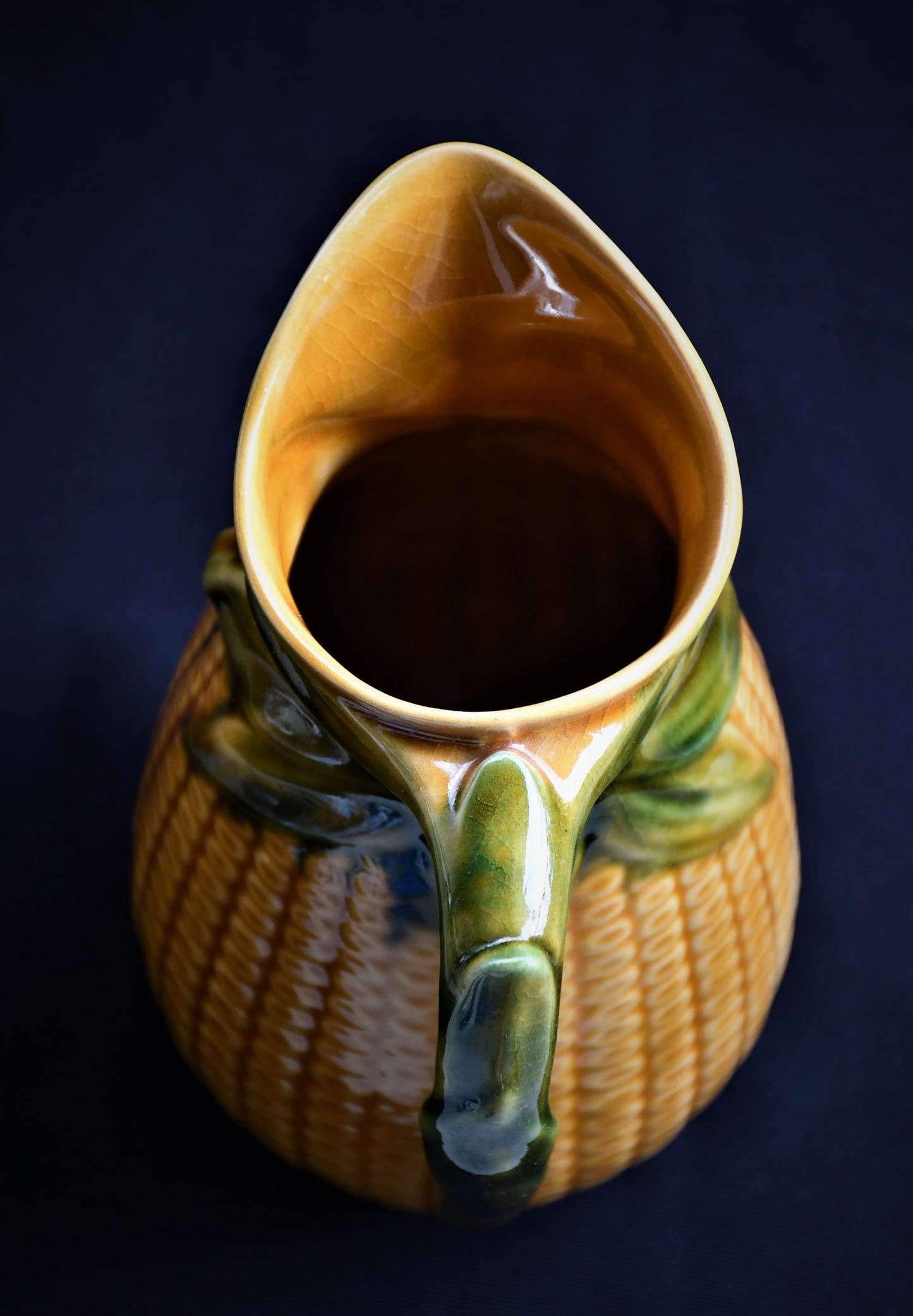 Винтидж "царевична" кана - майолика