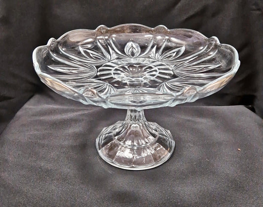 Стъклен поднос за торта