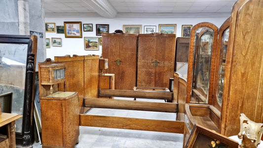 Мебели за спалня, комплект ( Птичи явор 1920-1930)