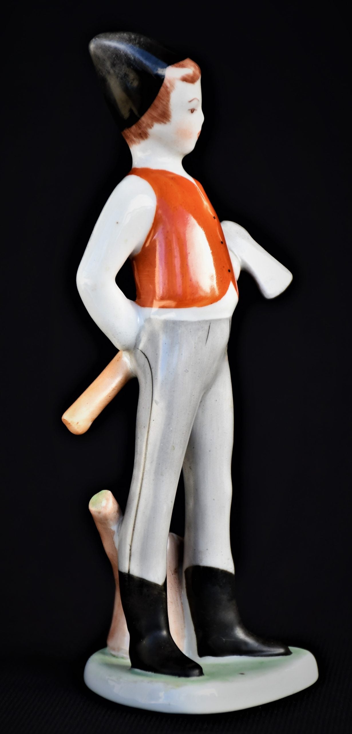 Малкият дървосекач - порцеланова статуетка