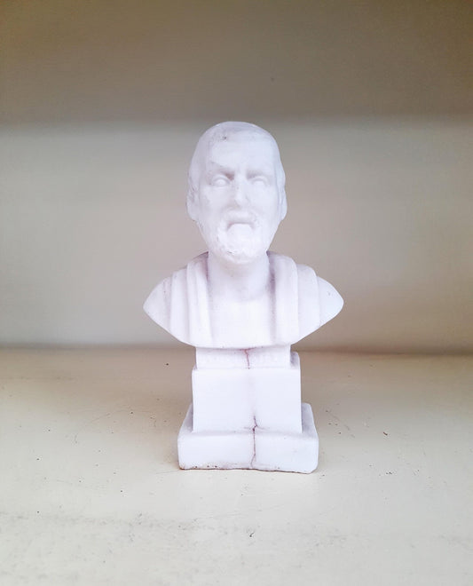 Бюст хипократ - мрамор