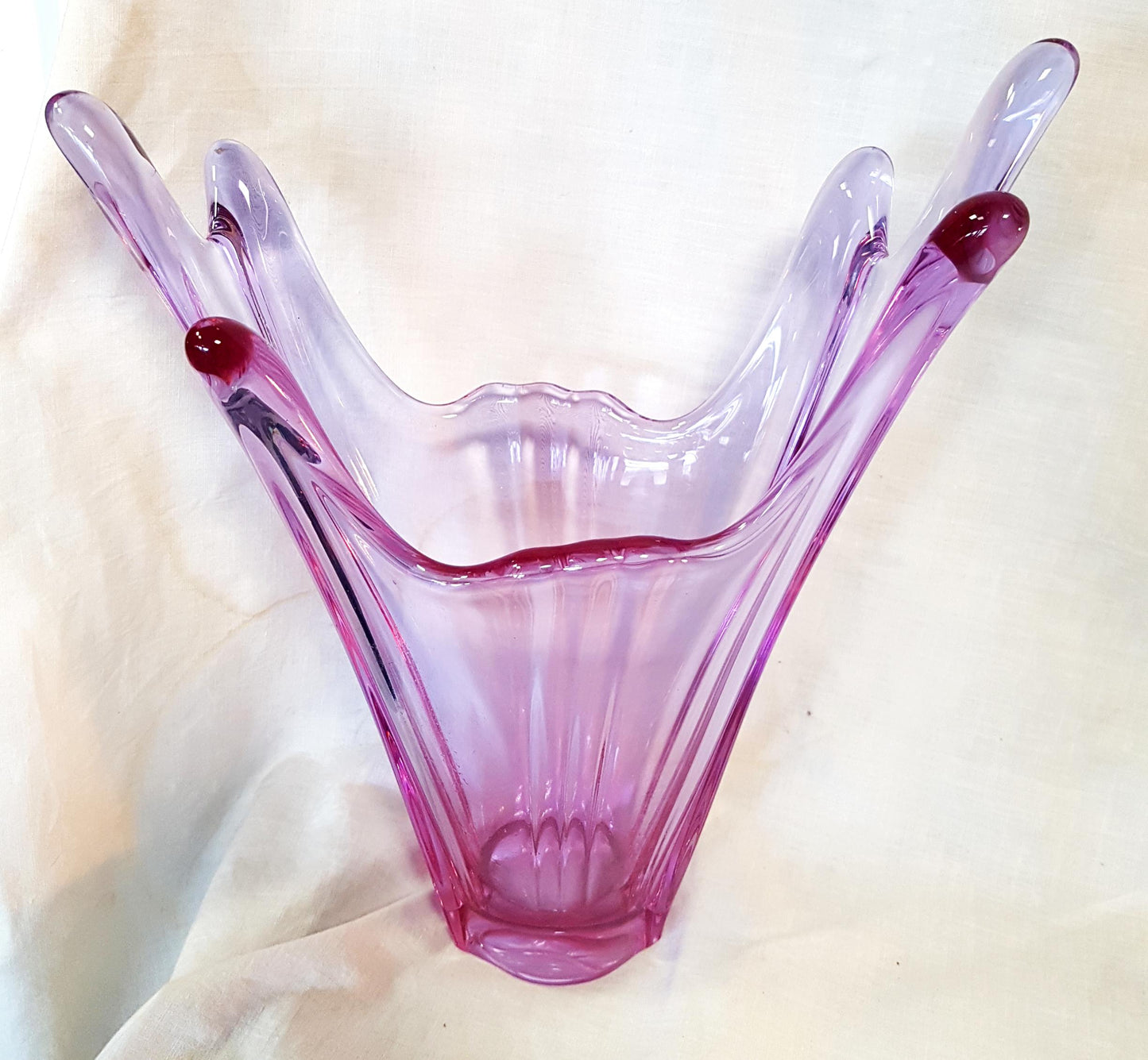 Стъклена ваза Val S' Lambert