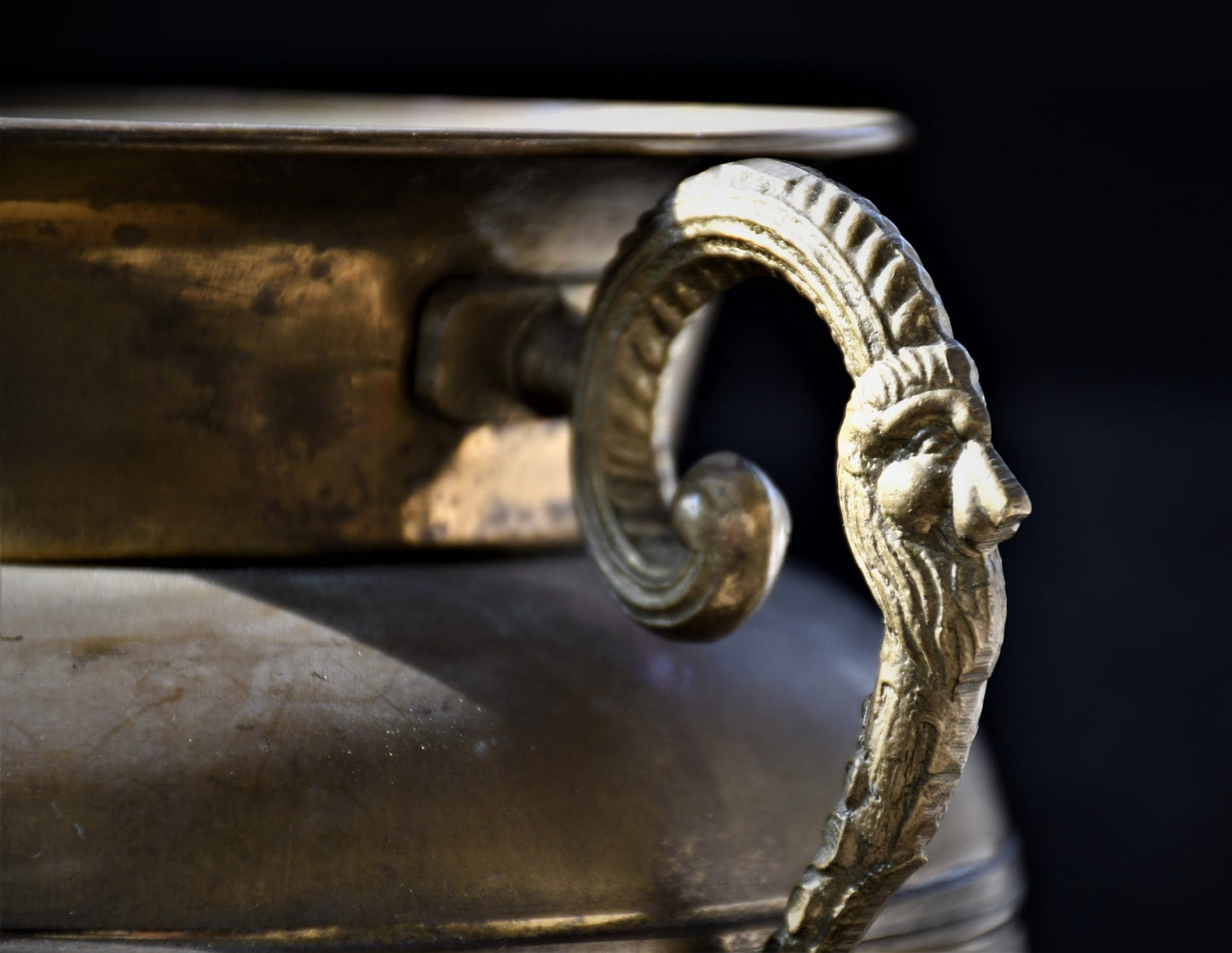 Бронзова амфора неокласицизъм - Франция