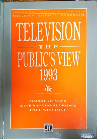 Television the public's view 1993