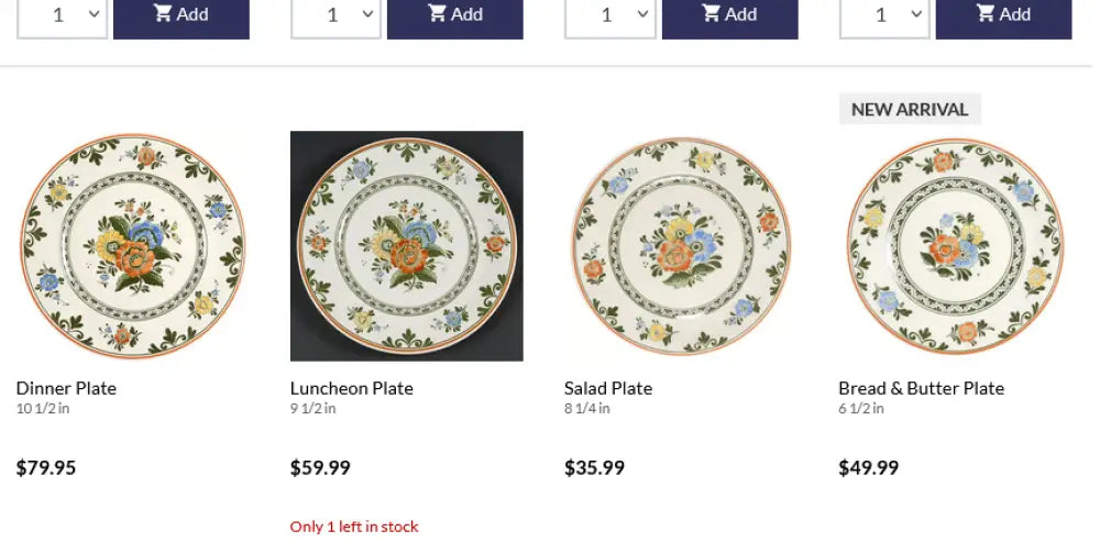 6 чинии ’Villeroy & Boch’ винтидж - antique