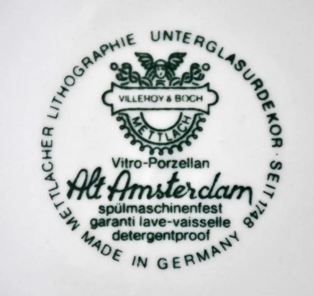 6 чинии ’Villeroy & Boch’ винтидж - antique