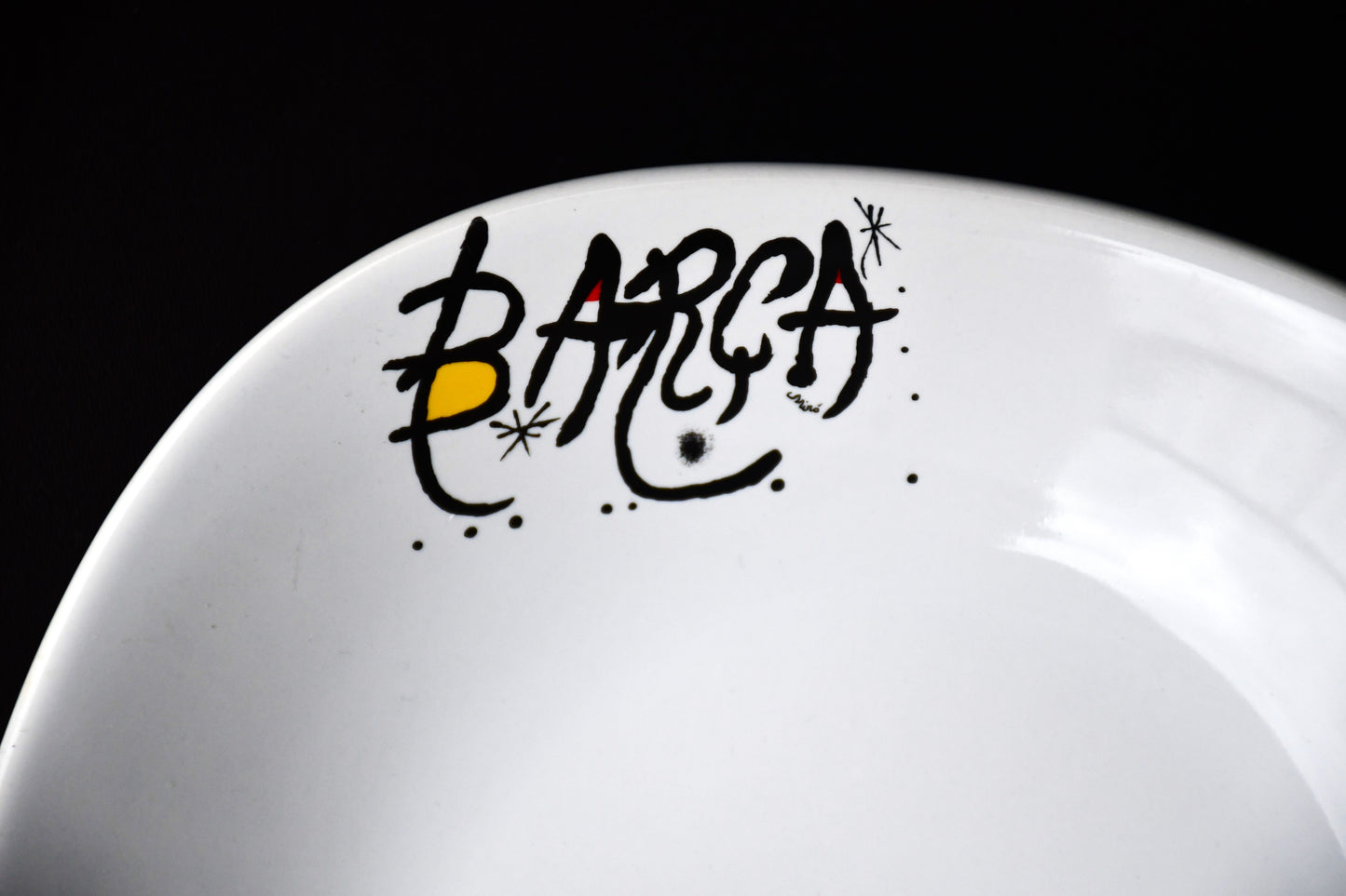 Колекционна декоративна чиния Joan Miro - FC Barcelona, XL Art, 2005