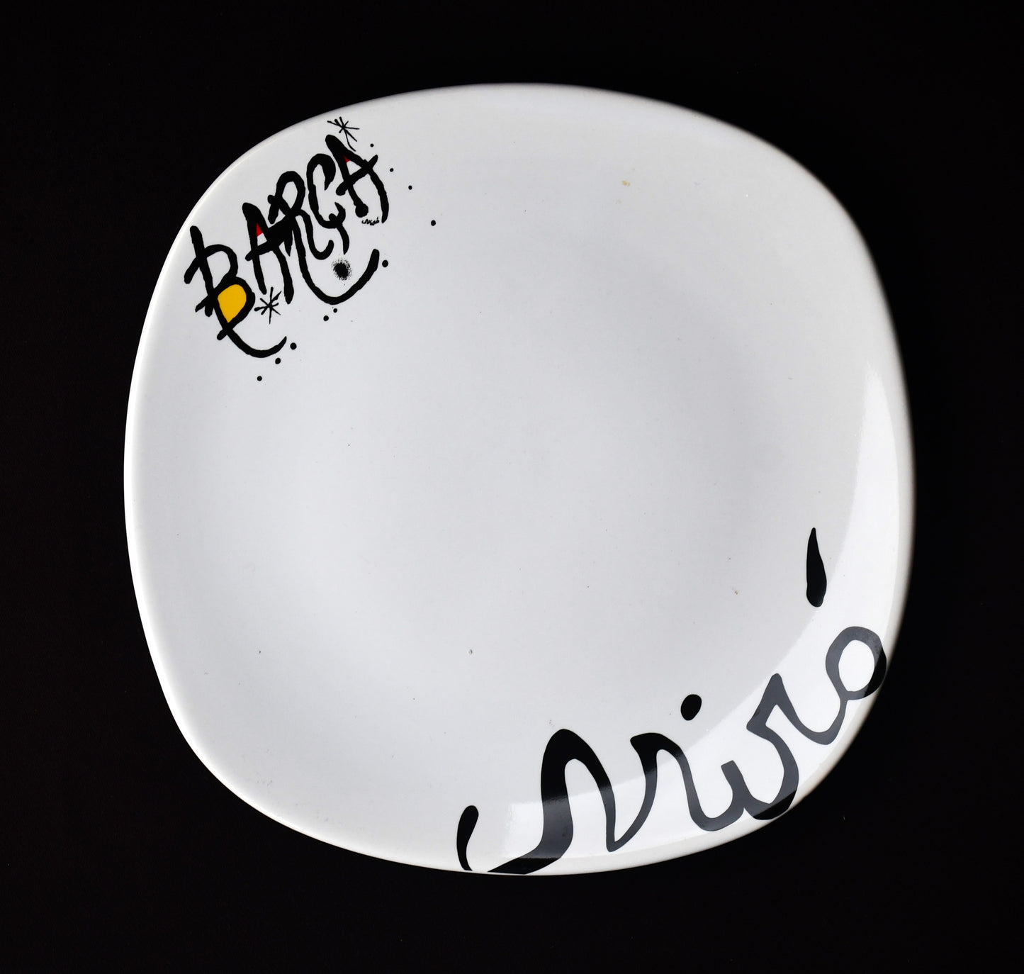 Колекционна декоративна чиния Joan Miro - FC Barcelona, XL Art, 2005