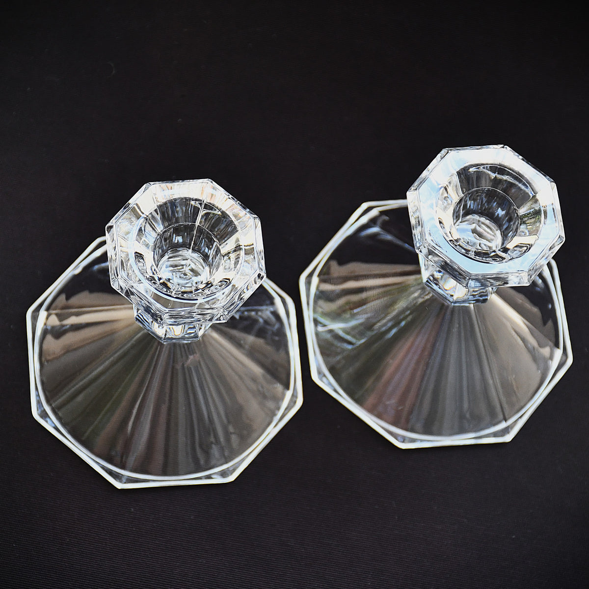 Комплект два реверсивни свещника Shannon Crystal, 24% оловен кристал