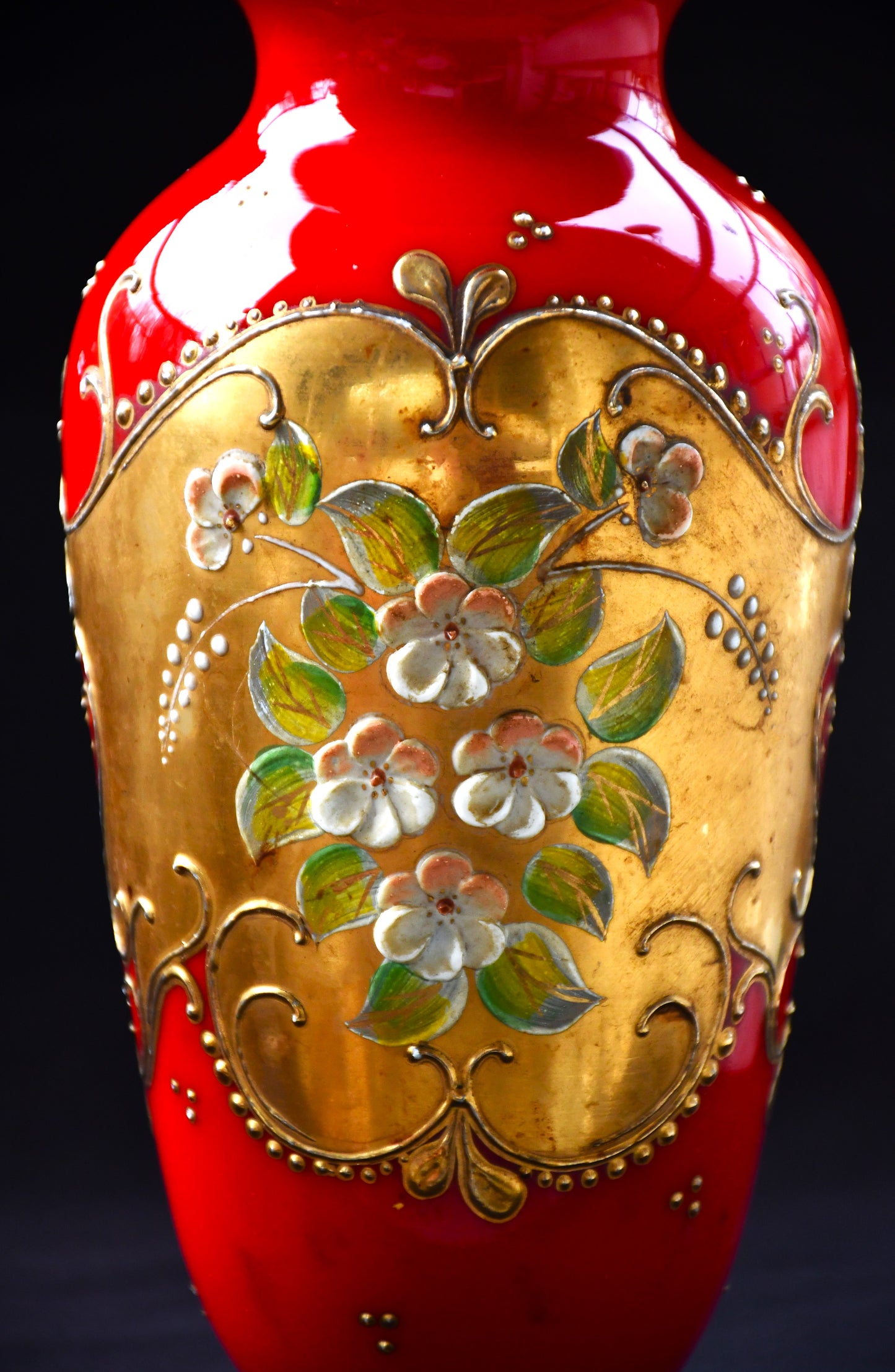 "Bohemia" - Ваза "Tre Fuochi", Чехословакия, ок. 1960-1969
