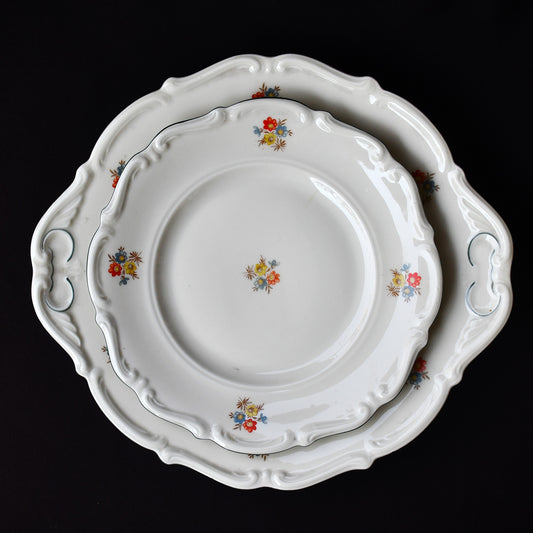 Порцеланов комплект Streublumen - C.T. Tielsch-Altwasser, Силезия, 1925-1935