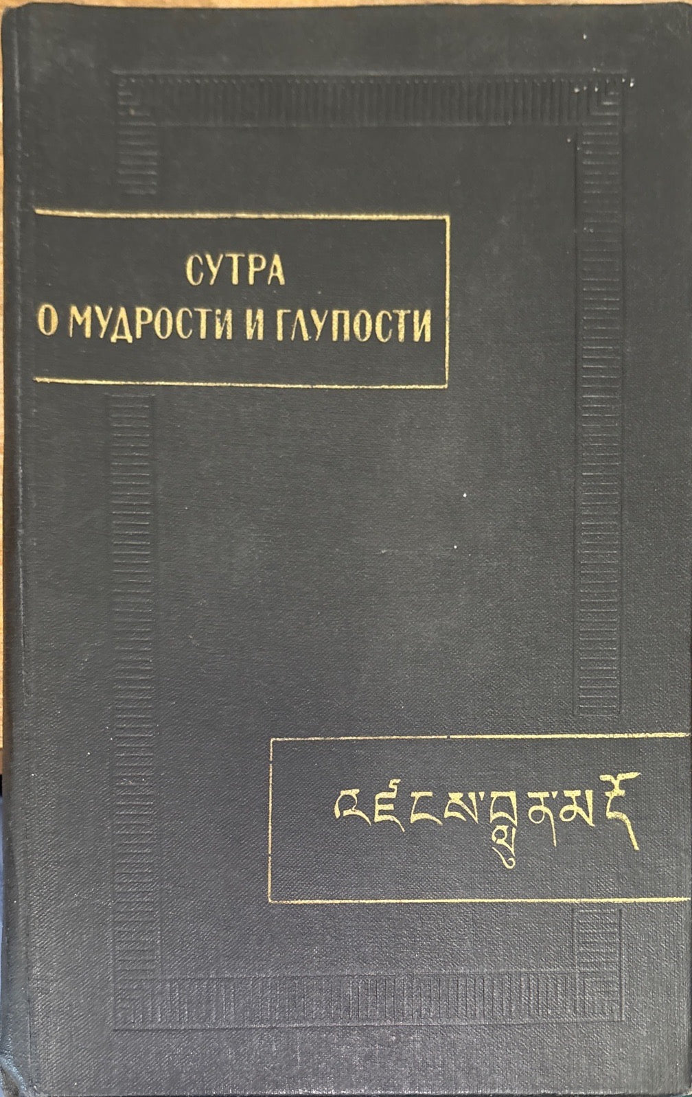 Сутра о мудрости и глупости (Дзанлундо)