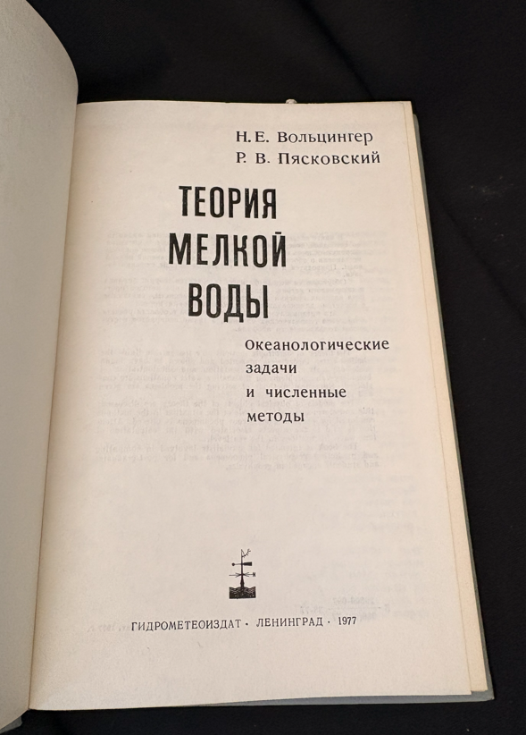 Теория мелкой воды. Океанологические задачи и численные методы (2377)