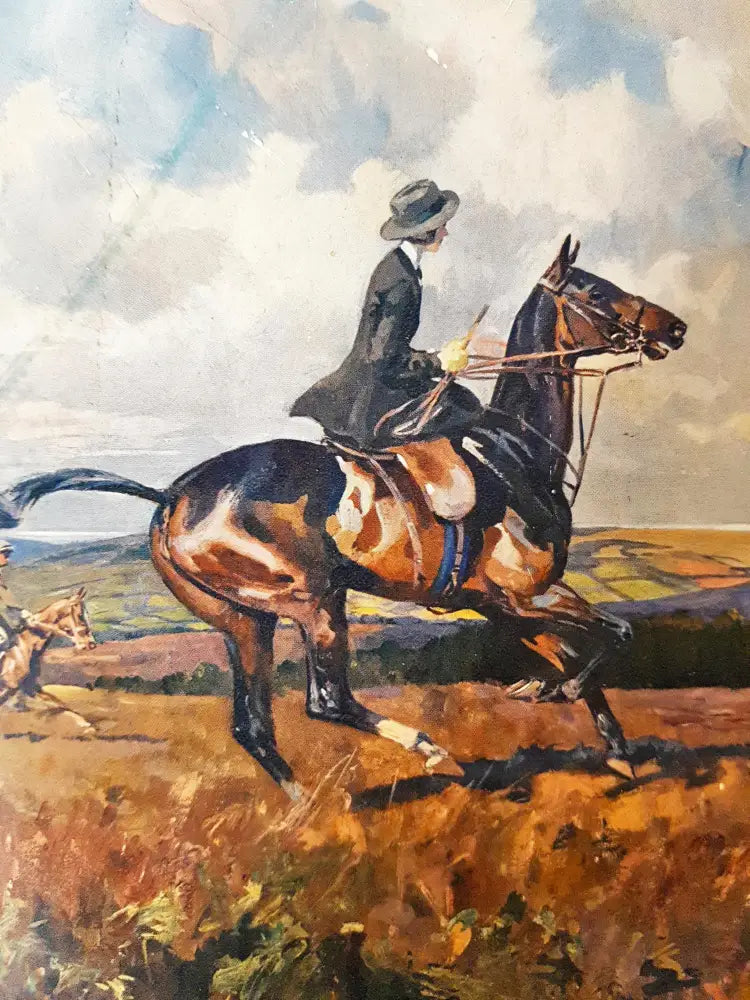A Moorland Gallop, принт от Lionel Edwards (1071) - Картина