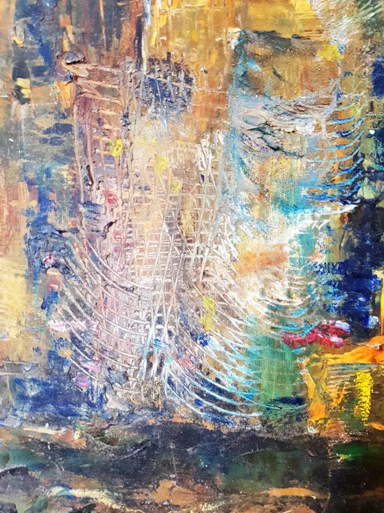 Абстрактна композиция, произведение от R. Valentinov (1186) - Картина