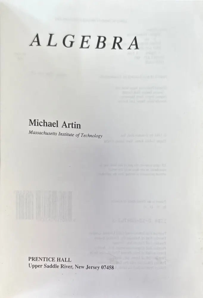 Algebra (600) - Книга