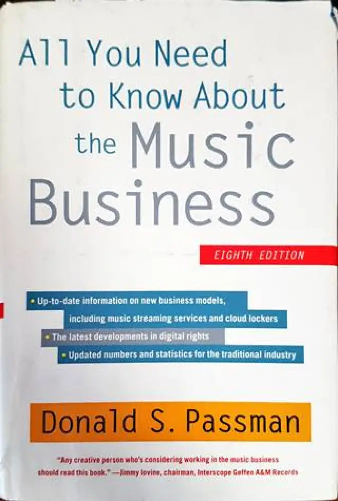 All You Need to Know About the Music Business. Eight Edition - Книги