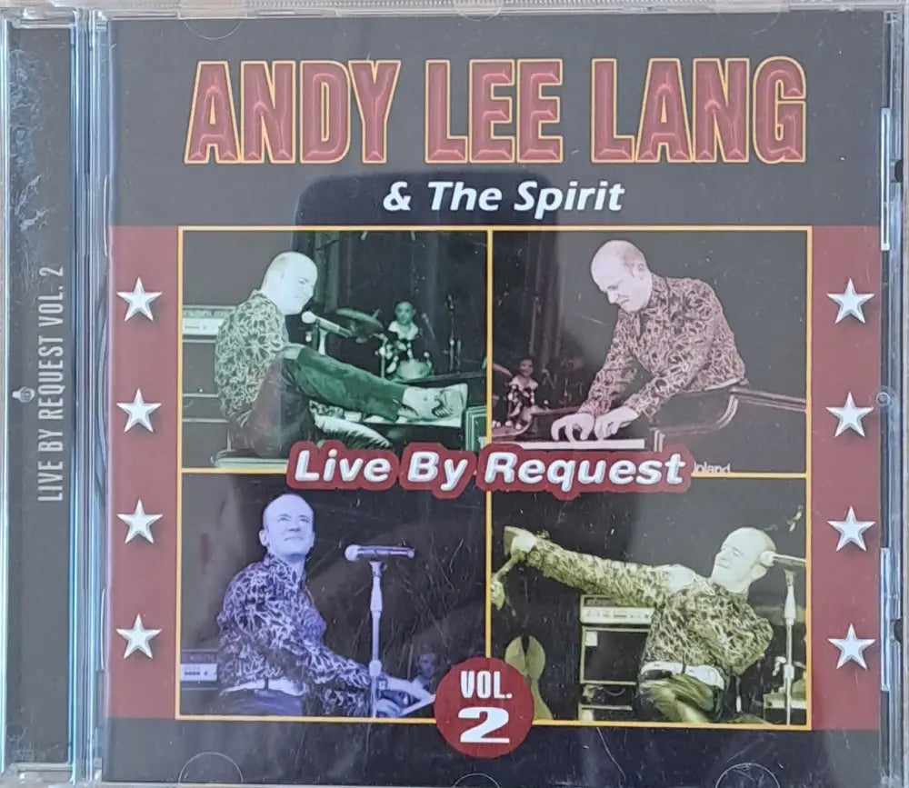 Andy Lee Lang and The Spirit; Live By Request - 1-CD - antique