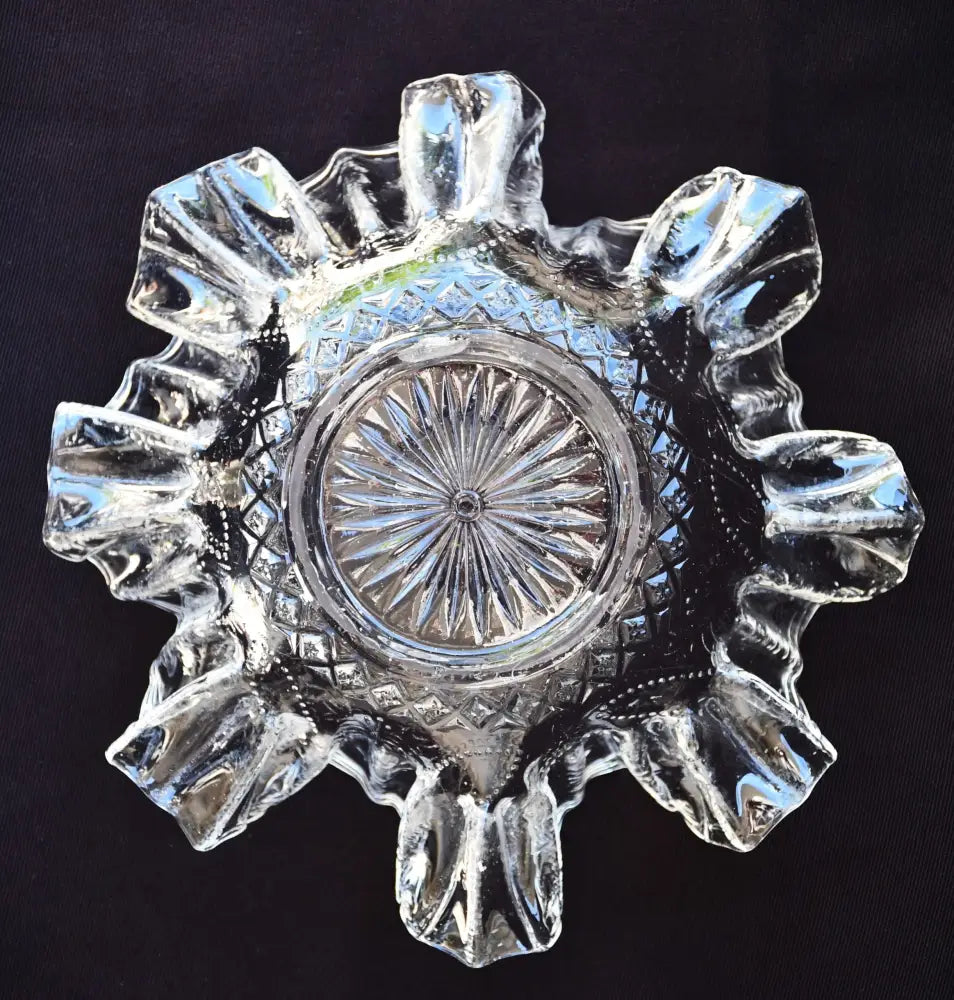 Антична бомбониера/купа/centerpiece - тип ’Fenton’ - antique