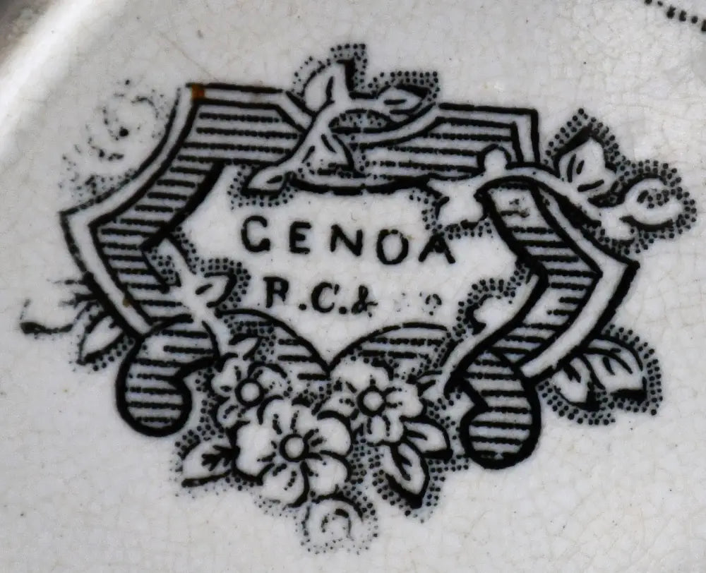 Антична чиния - R.Cochran Glasgow Scotland pottery - antique