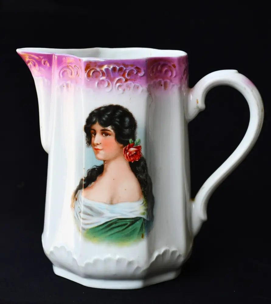 Антична порцеланова кана Belle Époque - antique