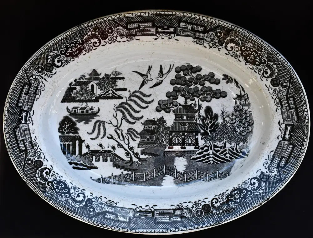 Антично плато на Walter W. Davies - Birmingham - antique