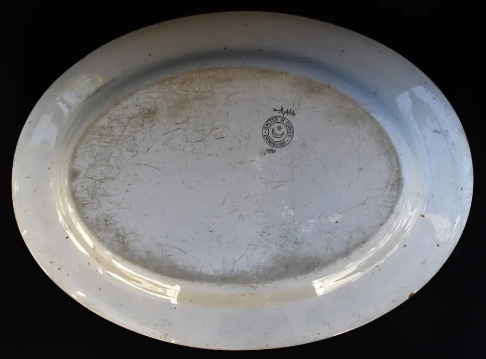 Антично плато на Walter W. Davies - Birmingham - antique