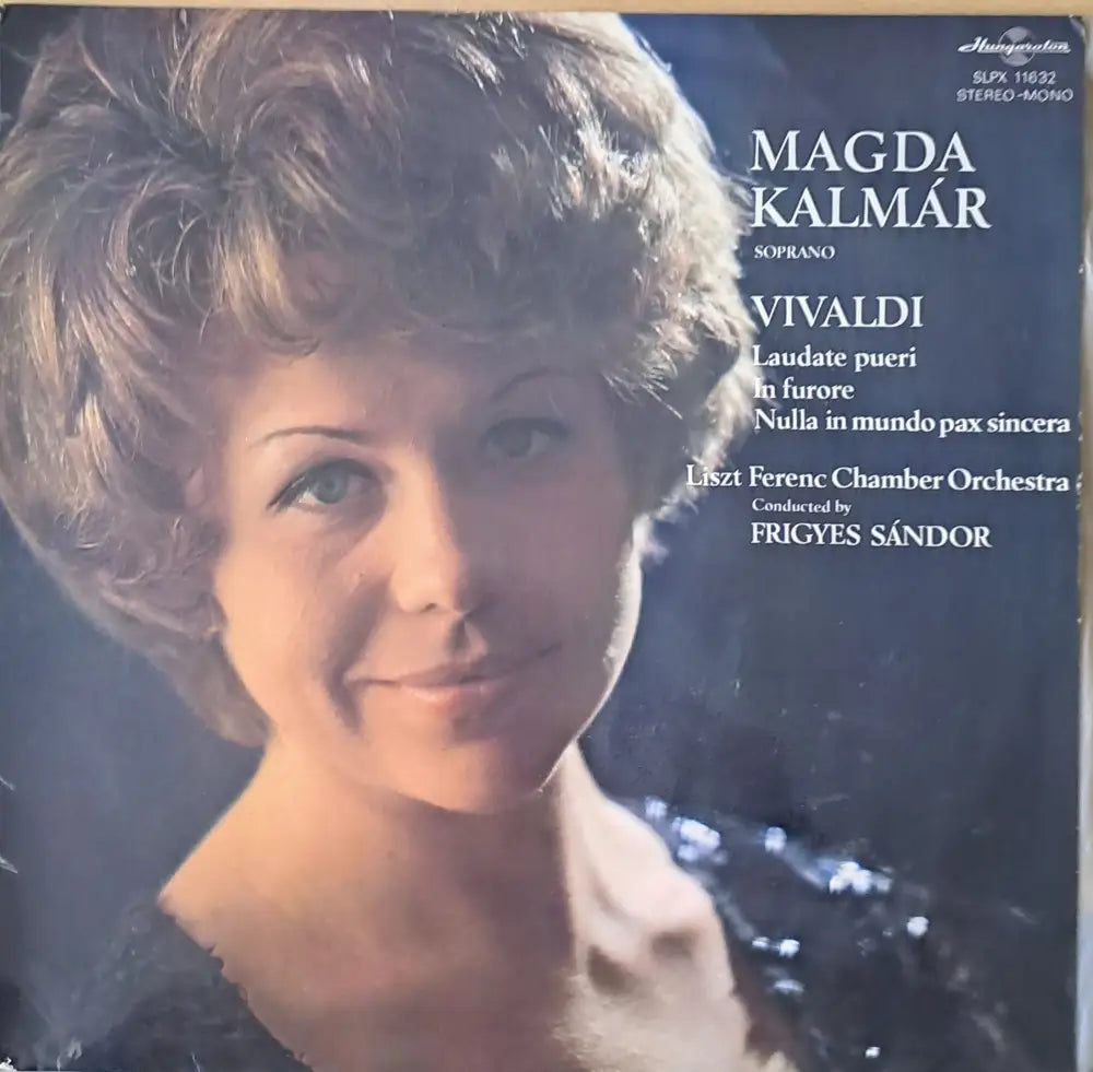 Antonio Vivaldi: Magda Kalmar-soprano - antique
