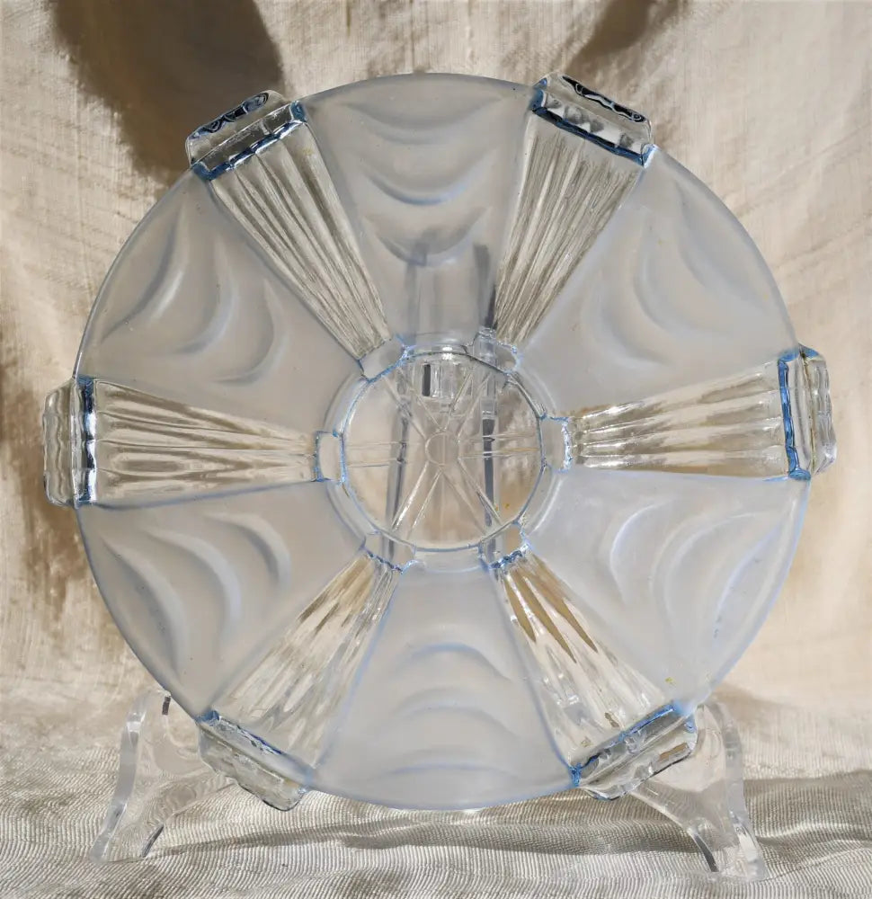 Art Deco сервиз за торта Stölzle - antique