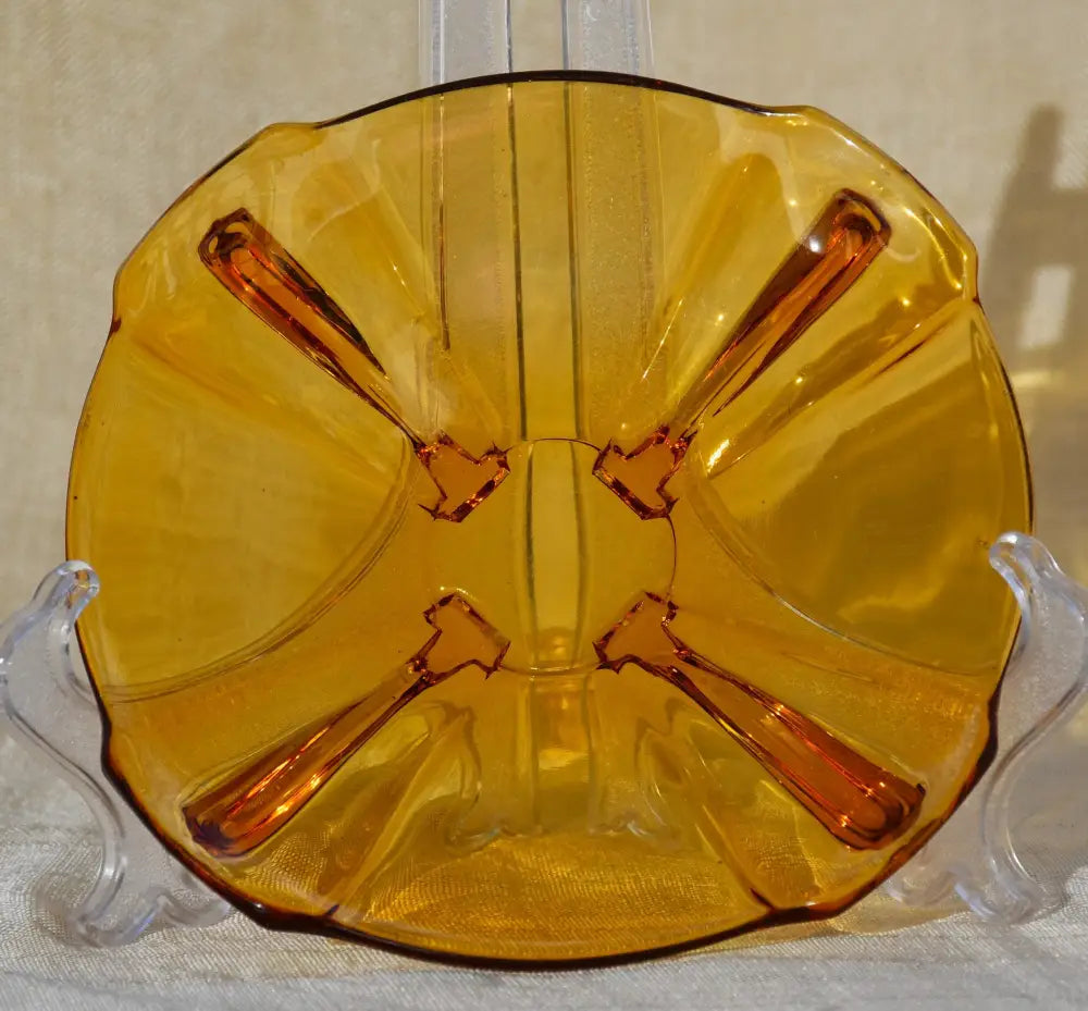 Art Deco сет за торта/десерт - Stölzle - antique