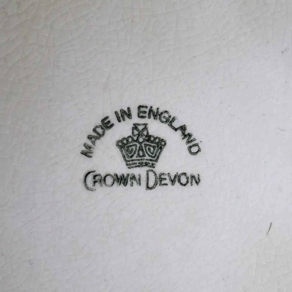Арт Деко буркан за мед - Crown Devon - antique